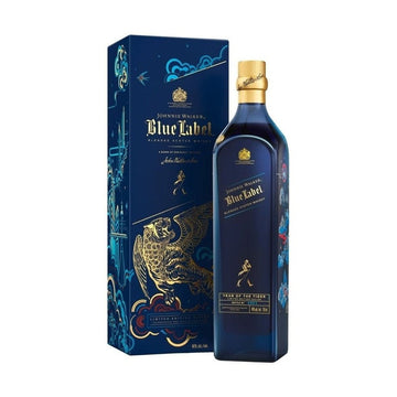 Johnnie Walker Blue Label 'Year Of The Tiger' Blended Scotch Whisky Limited Edition - ForWhiskeyLovers.com
