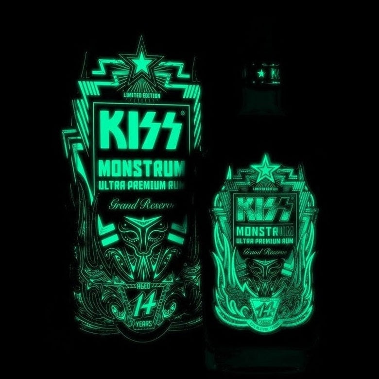 KISS 'Monstrum' 14 Year Old Grand Reserve Ultra Premium Rum Gift Box - ForWhiskeyLovers.com