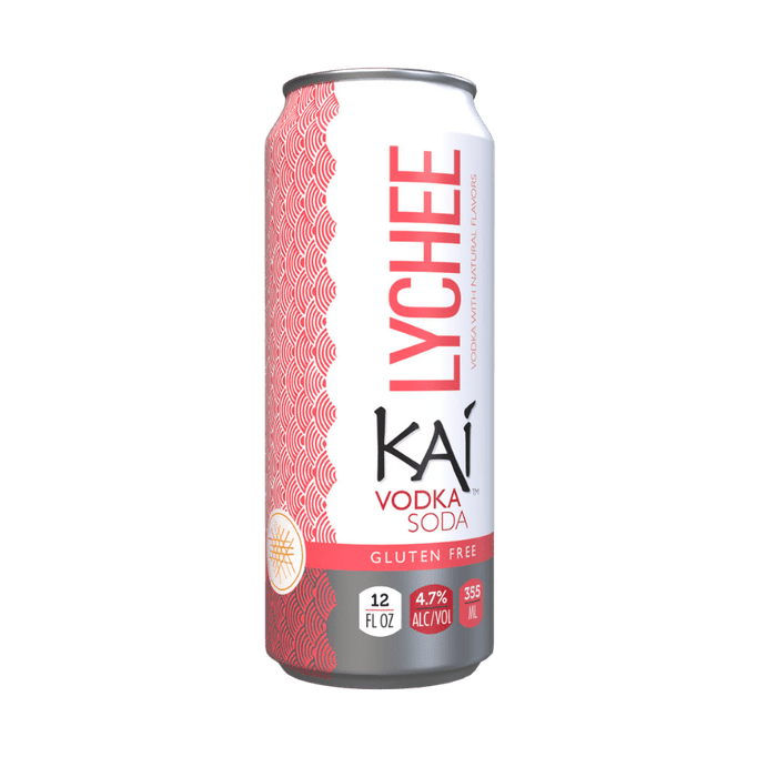Kai Spirits Lychee Vodka Soda 6-Pack Case - ForWhiskeyLovers.com