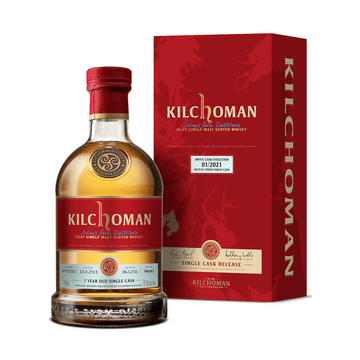 Kilchoman Impex Cask Evolution 01/2021 7 Year Old Mezcal Finish Single Cask Islay Single Malt Scotch Whisky - ForWhiskeyLovers.com