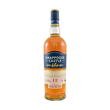 Knappogue Castle 12 Year Old Chateau Pichon Baron French Oak Cask Finish Single Malt Irish Whiskey - ForWhiskeyLovers.com