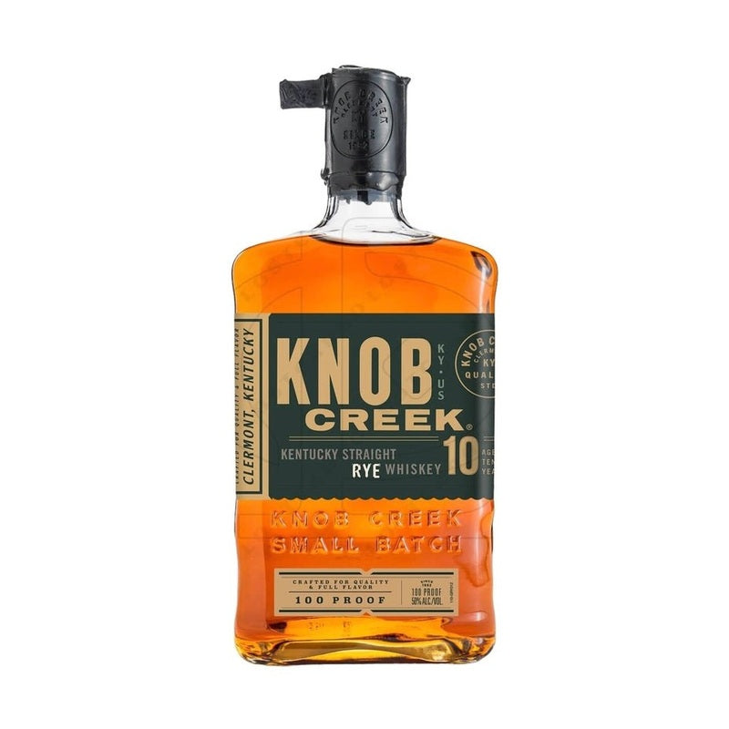 Knob Creek 10 Year Old Kentucky Straight Rye Whiskey - ForWhiskeyLovers.com