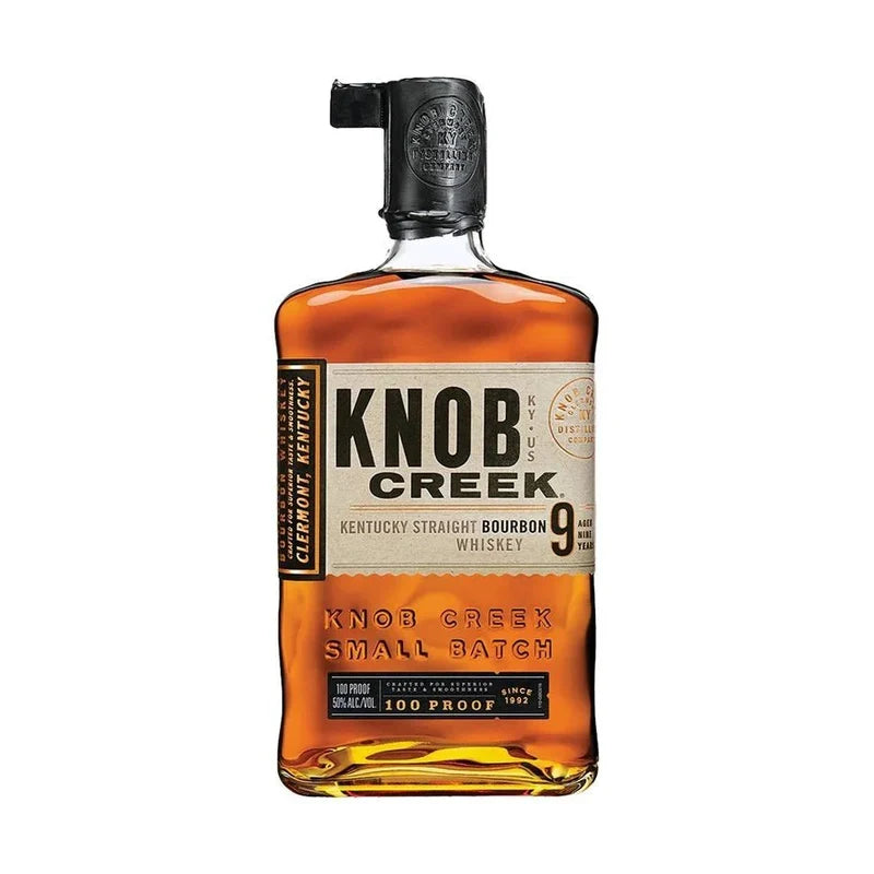 Knob Creek 9 Year Small Batch 100 Proof Kentucky Straight Bourbon Whiskey 1.75L - ForWhiskeyLovers.com