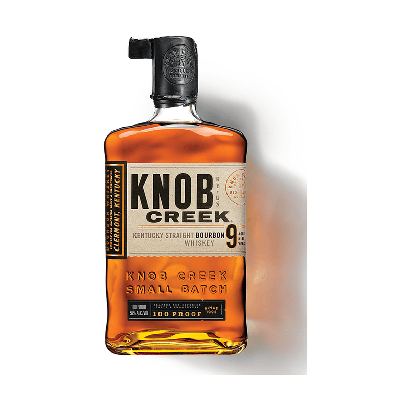 Knob Creek 9 Year Small Batch 100 Proof Kentucky Straight Bourbon Whiskey - ForWhiskeyLovers.com