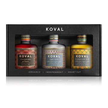 Koval Gin Trio Gift Pack - ForWhiskeyLovers.com