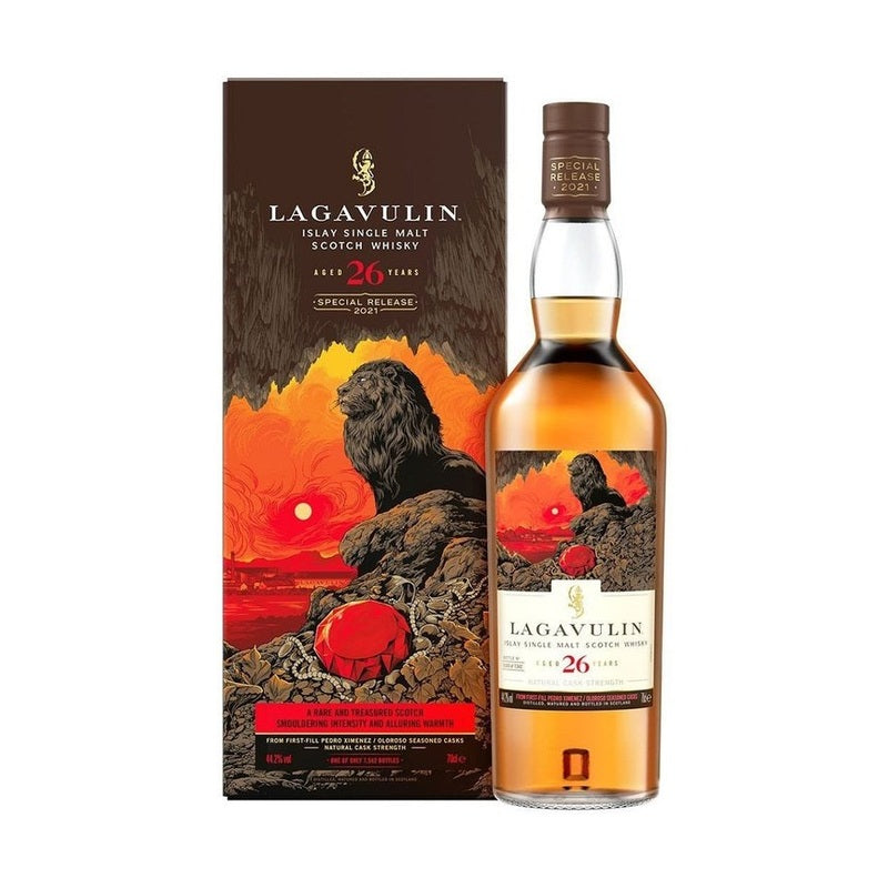 Lagavulin 26 Year Old Special Release 2021 Islay Single Malt Scotch Whisky - ForWhiskeyLovers.com