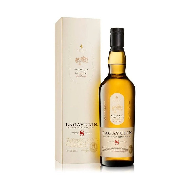 Lagavulin 8 Year Old Single Malt Scotch Whisky 750mL - ForWhiskeyLovers.com