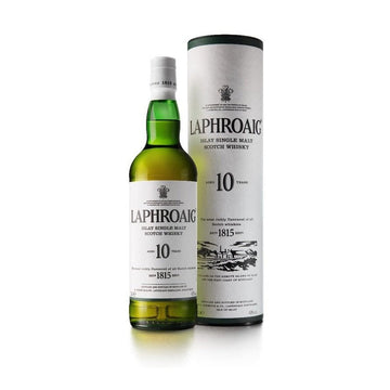 Laphroaig 10 Year Old Islay Single Malt Scotch Whisky - ForWhiskeyLovers.com