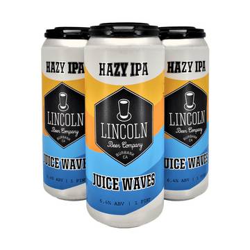 Lincoln Beer Co. Juice Waves Hazy IPA Beer 4-Pack - ForWhiskeyLovers.com