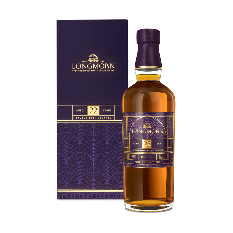 Longmorn 22 Year Old Speyside Single Malt Scotch Whisky - ForWhiskeyLovers.com