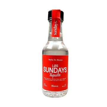 Los Sundays Blanco Tequila 12-Pack 50ml - ForWhiskeyLovers.com