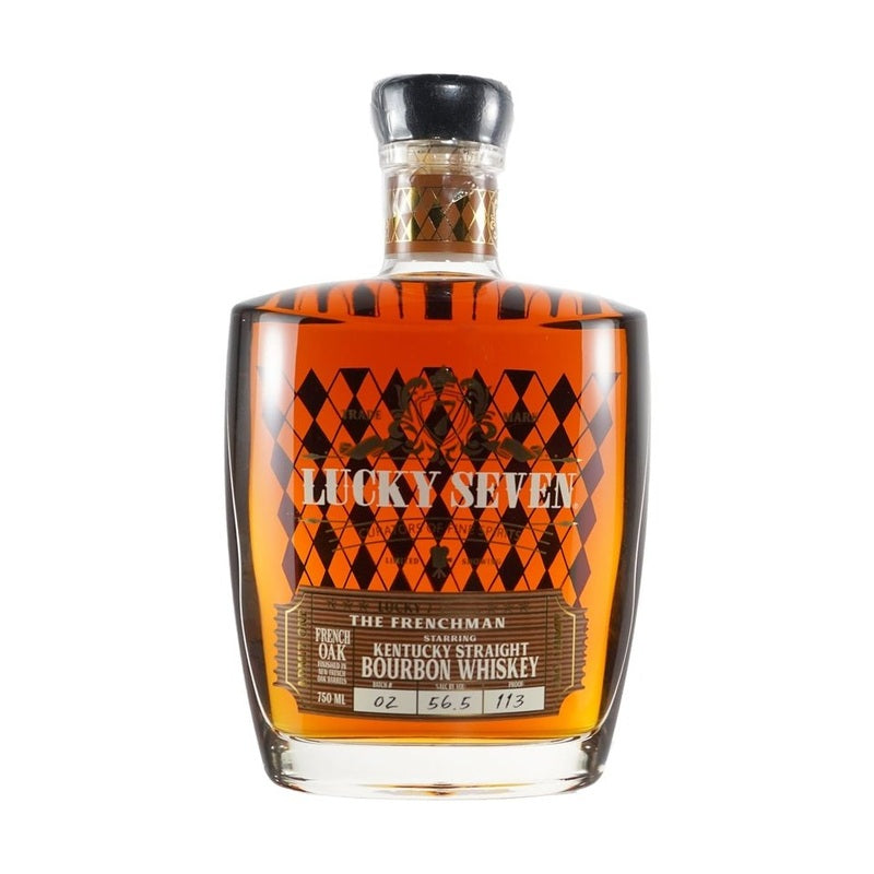 Lucky Seven The Frenchmen Straight Bourbon Whiskey - ForWhiskeyLovers.com