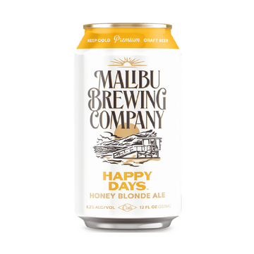 Malibu Brewing Happy Days - ForWhiskeyLovers.com