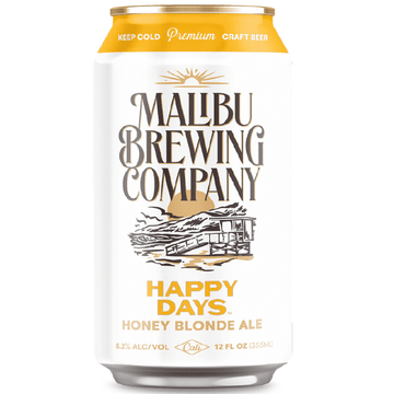 Malibu Brewing Happy Days - ForWhiskeyLovers.com