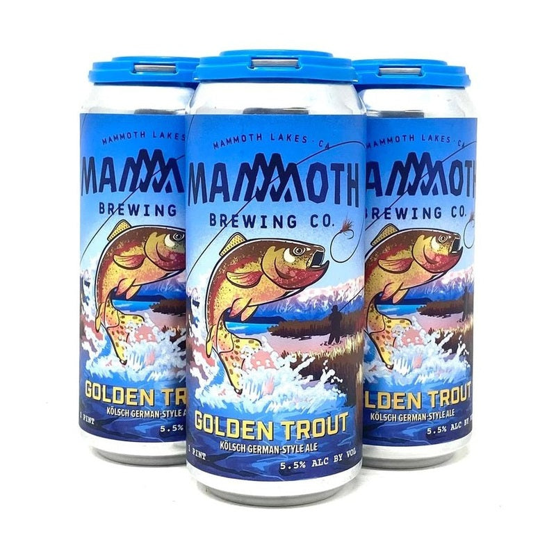Mammoth Brewing Co. Golden Trout K”lsch Beer 6-Pack - ForWhiskeyLovers.com