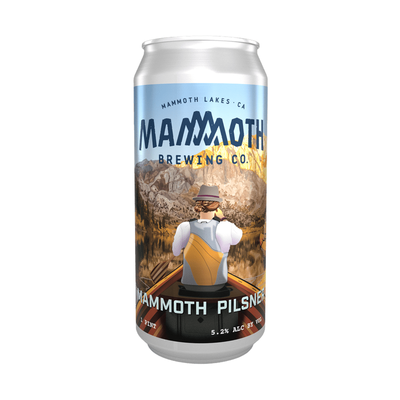 Mammoth Brewing Co. 'Mammoth Pilsner' 4-Pack - ForWhiskeyLovers.com