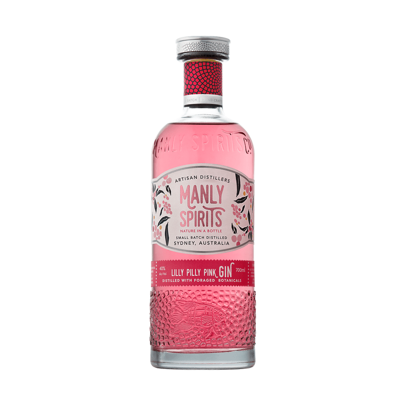 Manly Spirits Lilly Pilly Pink Gin - ForWhiskeyLovers.com