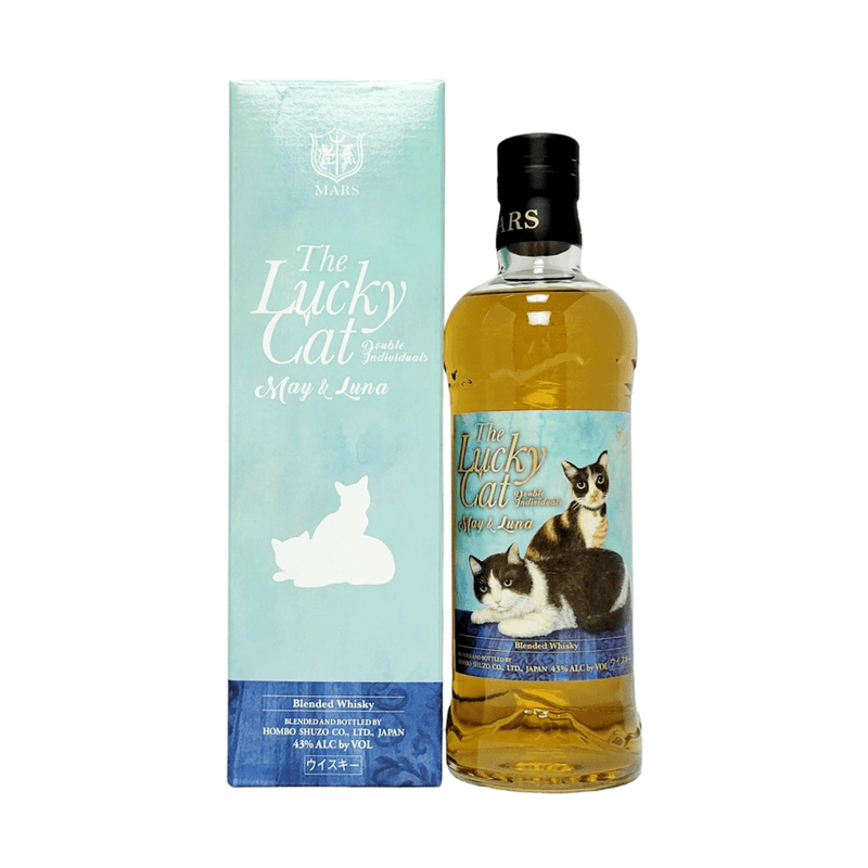 Mars 'The Lucky Cat May & Luna' Blended Japanese Whisky - ForWhiskeyLovers.com