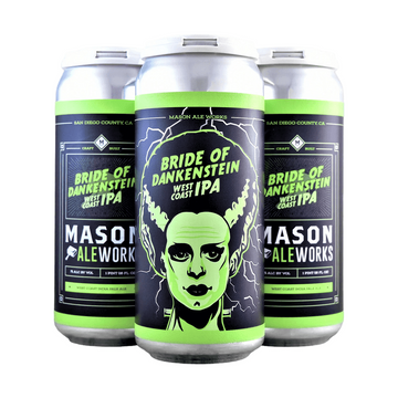 Mason Ale Works 'Bride of Dankenstein' West Coast IPA Beer 4-Pack - ForWhiskeyLovers.com
