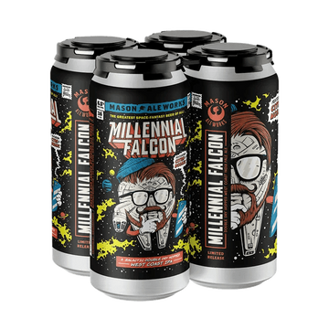 Mason Aleworks 'Millennial Falcon' DDH West Coast IPA 4-Pack - ForWhiskeyLovers.com