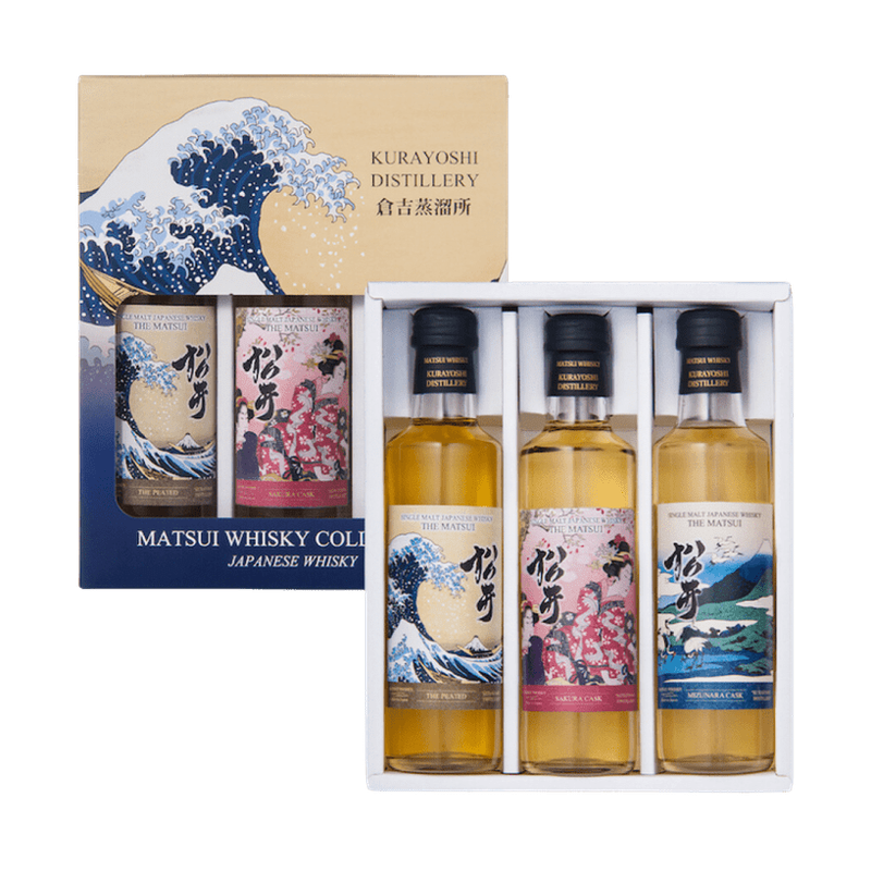 Matsui Gift Set Japanese Single Malt Whiskey - ForWhiskeyLovers.com