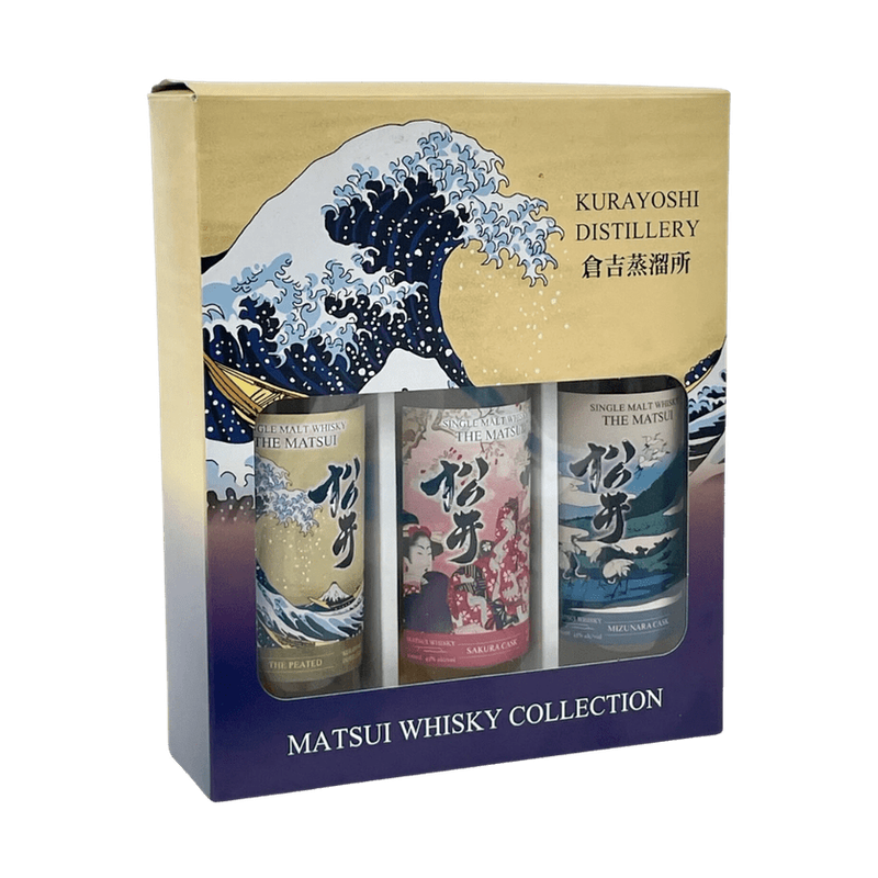 Matsui Gift Set Japanese Single Malt Whiskey - ForWhiskeyLovers.com