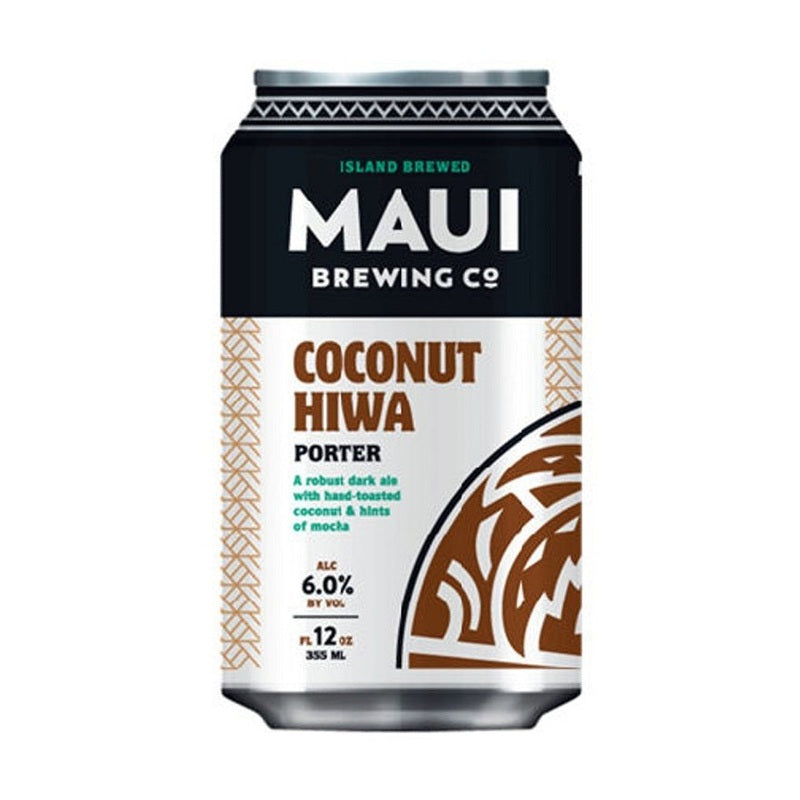 Maui Brewing Co. 'Coconut Hiwa' Porter Beer 4-Pack - ForWhiskeyLovers.com