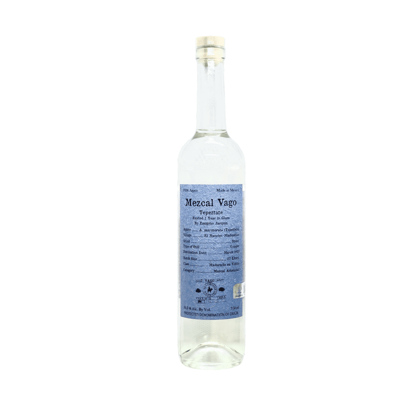 Mezcal Vago Tepeztate Emigdio Jarqu¡n 750ml - ForWhiskeyLovers.com