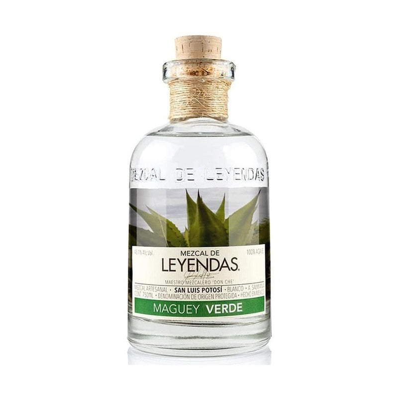 Mezcal de Leyendas Maguey Verde San Luis Potosí Artisanal Mezcal - ForWhiskeyLovers.com