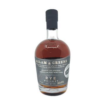 Milam & Greene 'Flaviar Private Barrel' Port Cask Finish Straight Rye Whiskey - ForWhiskeyLovers.com
