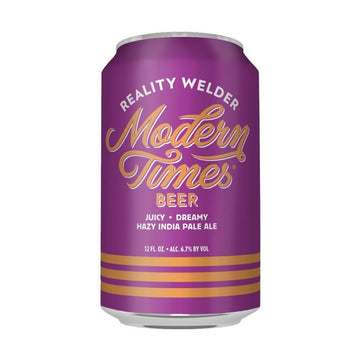 Modern Times 'Reality Welder' Hazy IPA Beer 6-Pack - ForWhiskeyLovers.com