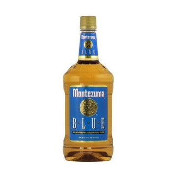 Montezuma Blue Tequila Liter - ForWhiskeyLovers.com