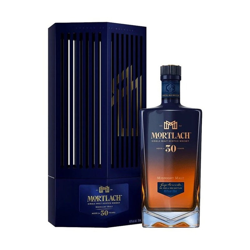 Mortlach Midnight Malt 30 Year Old Single Malt Scotch Whisky 700mL - ForWhiskeyLovers.com