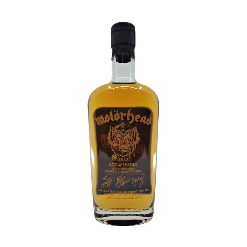Motorhead 'Ace of Spades' Straight Bourbon Whiskey 375ml - ForWhiskeyLovers.com