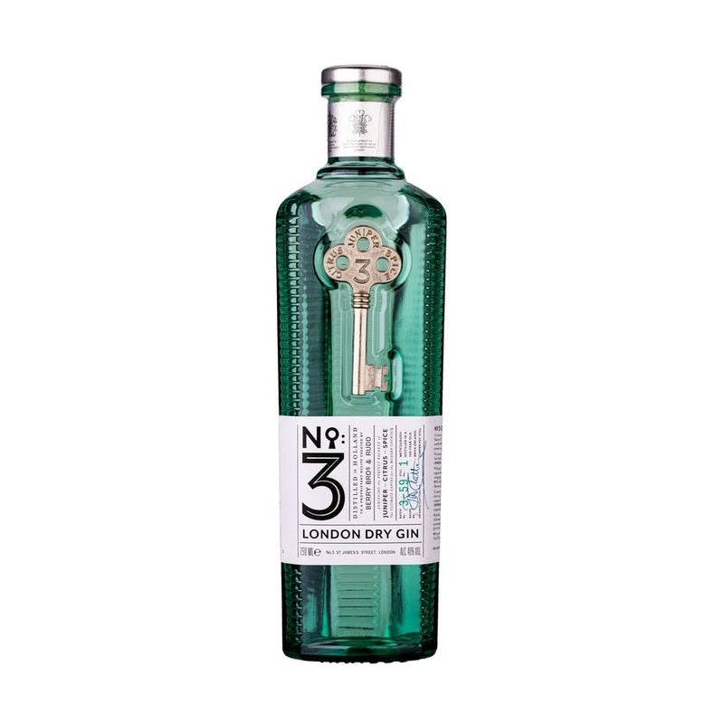 No. 3 London Dry Gin - ForWhiskeyLovers.com