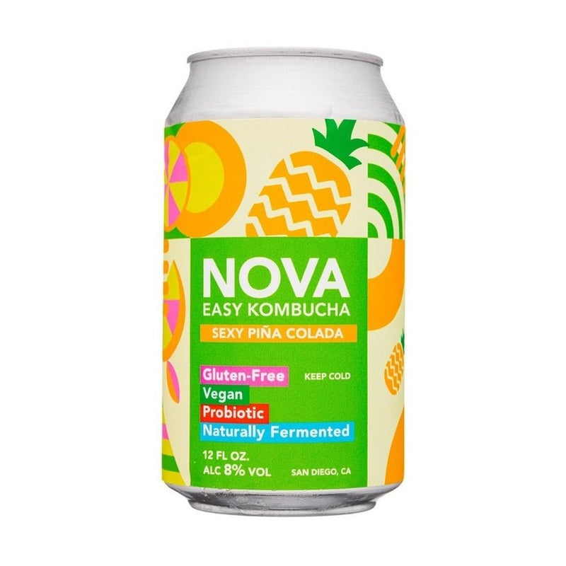 Nova Easy Kombucha Sexy Pina Colada 4-Pack - ForWhiskeyLovers.com