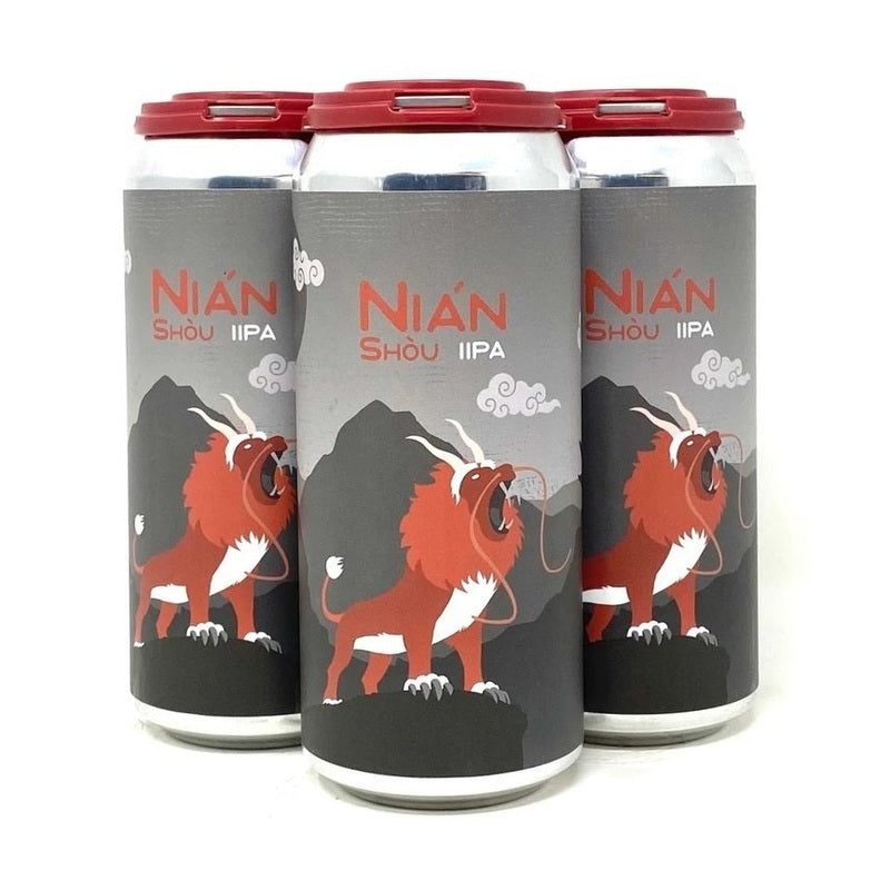 Ogopogo Brewing Co. 'Nian Shou' DIPA Beer 4-Pack - ForWhiskeyLovers.com