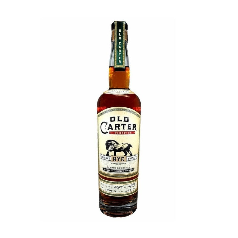 Old Carter Straight Rye Whiskey Batch No. 7 - ForWhiskeyLovers.com