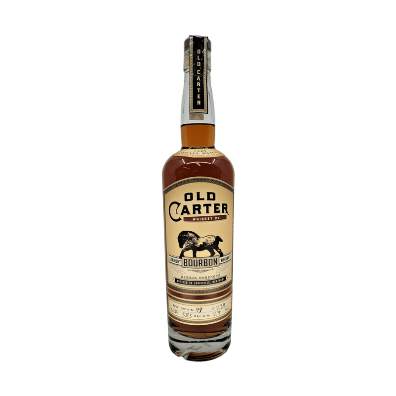 Old Carter Very Small Batch No. 3-CA Straight Bourbon Whiskey - ForWhiskeyLovers.com