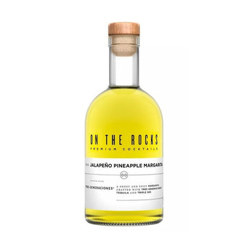On The Rocks 'The Jalapeno Pineapple Margarita' Premium Cocktail 375ml - ForWhiskeyLovers.com