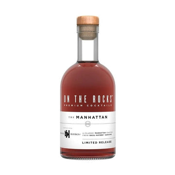 On The Rocks 'The Manhattan' Premium Cocktail 375ml - ForWhiskeyLovers.com