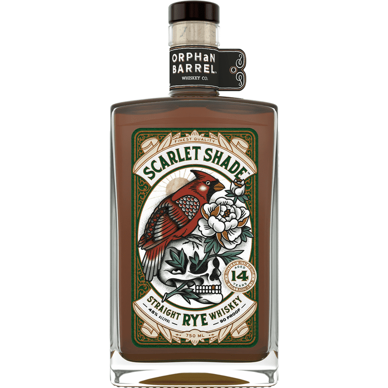 Orphan Barrel 'Scarlet Shade' Straight Rye Whiskey - ForWhiskeyLovers.com