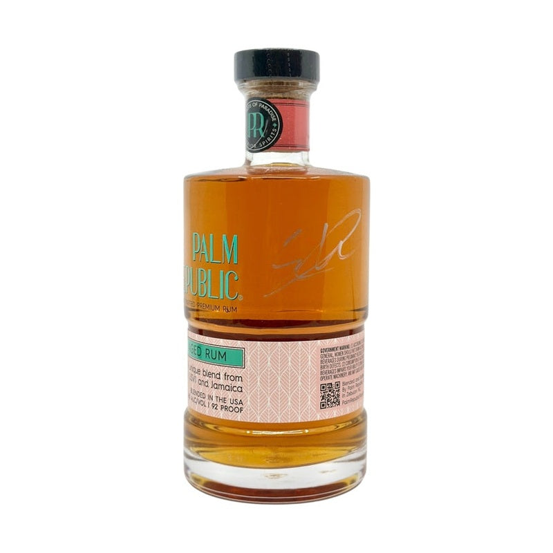 Palm Republic Aged Rum Signed by Eric Winter - ForWhiskeyLovers.com