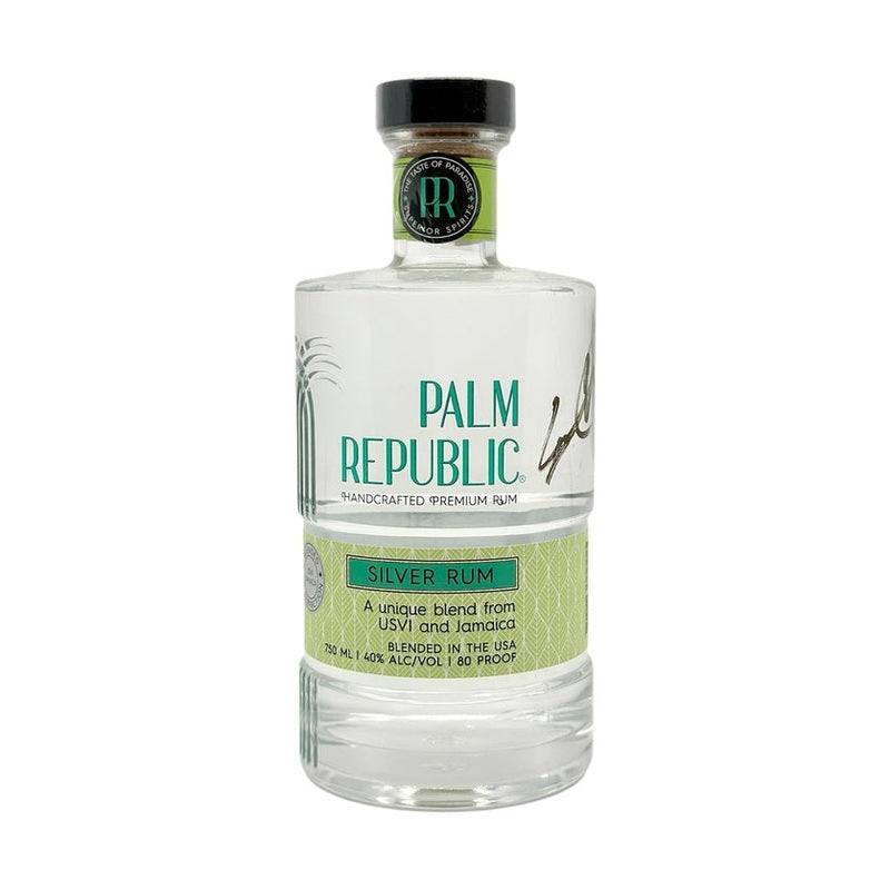 Palm Republic Silver Rum Signed by Eric Winter - ForWhiskeyLovers.com