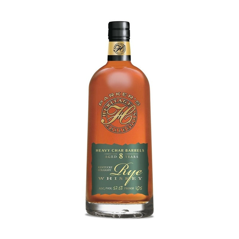 Parker?s Heritage Collection 8 Years Old Heavy Char Barrels Kentucky Straight Rye Whiskey - ForWhiskeyLovers.com