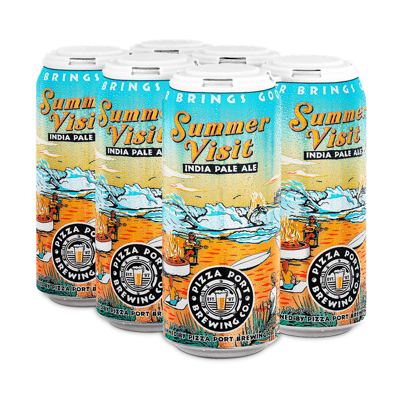 Pizza Port Brewing Co. Rotating IPA 6-pack Cans - ForWhiskeyLovers.com