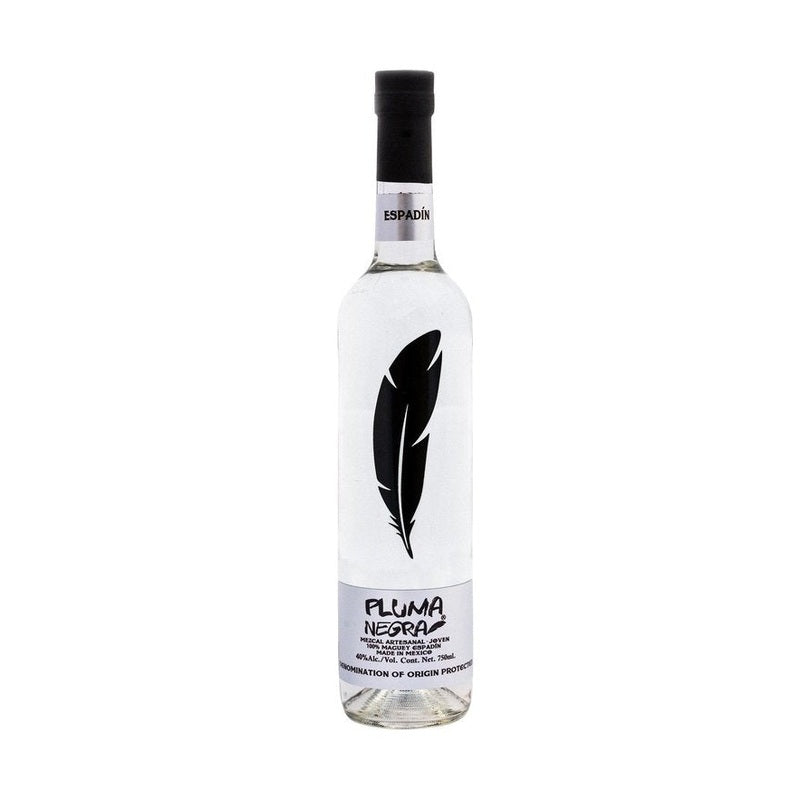 Pluma Negra 40 Espadín Mezcal White Label - ForWhiskeyLovers.com