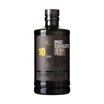 Port Charlotte Scottish Barley Heavily Peated 10 Year Old Islay Single Malt 750mL - ForWhiskeyLovers.com
