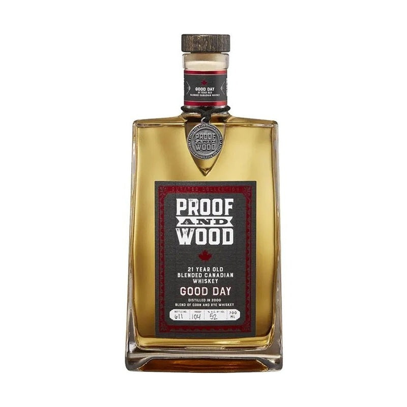 Proof and Wood Good Day & Sunshine 21 Year Old Canadian Whiskey 700mL - ForWhiskeyLovers.com