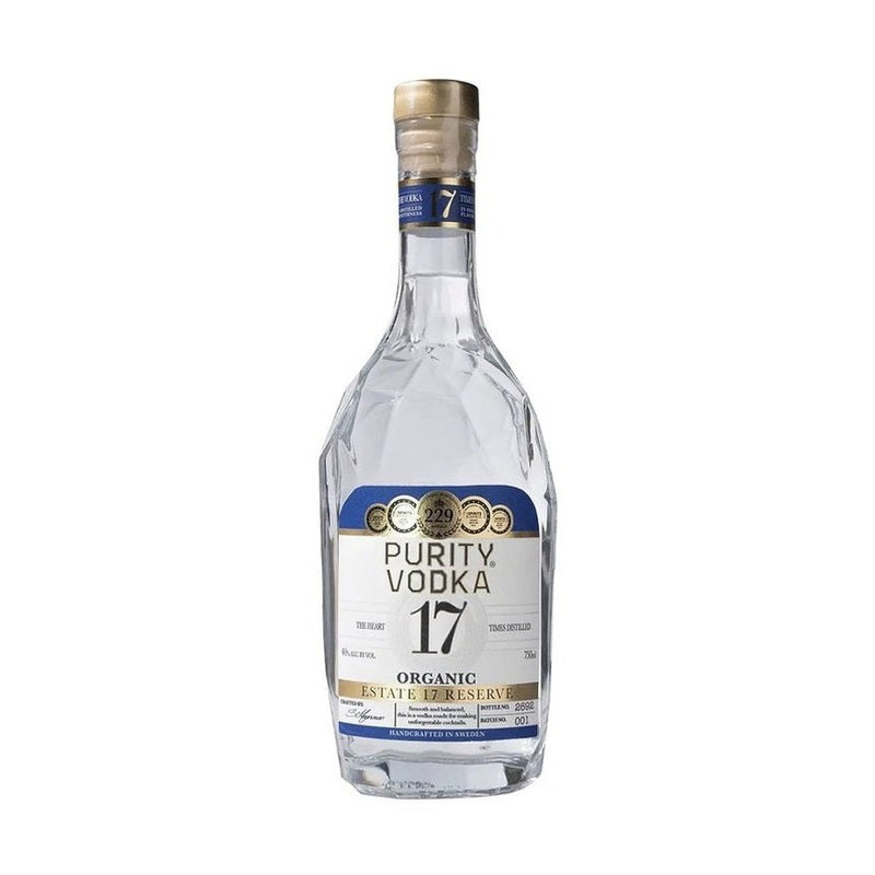 Purity Estate 17 Reserve Organic Vodka - ForWhiskeyLovers.com